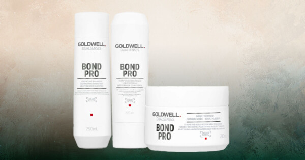 Goldwell Dual Senses Bond Pro Shampoo 250ml, Conditioner 200ml & Treatment