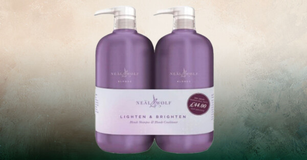 Neal & Wolf Blonde Brighten & Tone Purple Shampoo & Conditioner