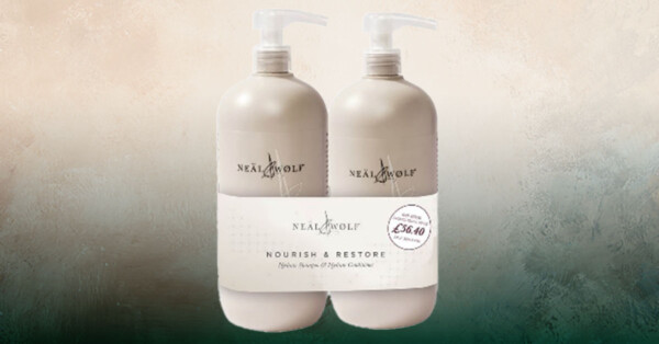 Neal & Wolf Nourish & Restore Hydrate Shampoo & Conditioner