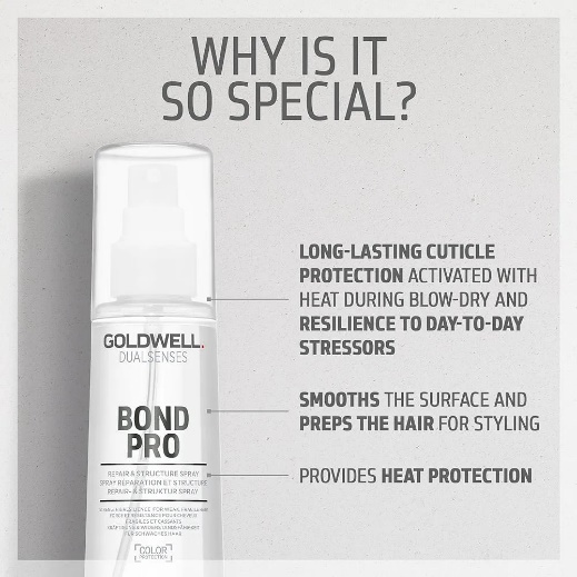 Goldwell Dual senses Bond Pro Shampoo 250ml & Conditioner 200ml & Spray